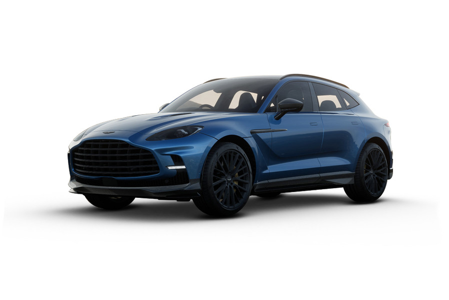 Aston-martin Dbx in Plasma Blue