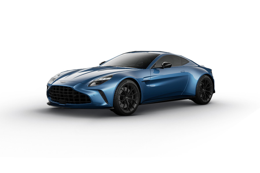 Aston-martin Vantage in Plasma Blue