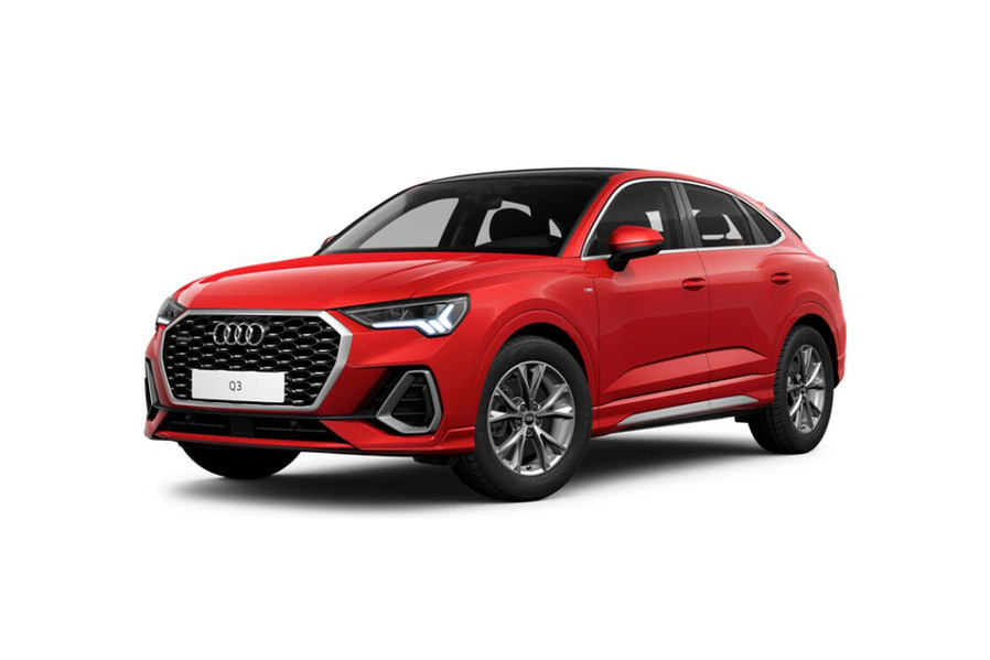 Audi Q3 Sportback in Progressive-Red-Metallic