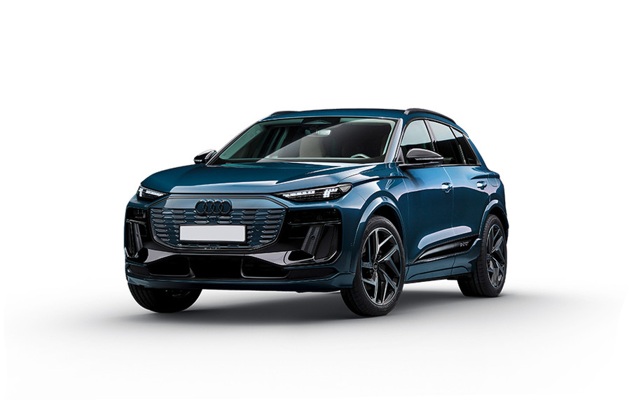 Audi Q6 e-tron in Blue