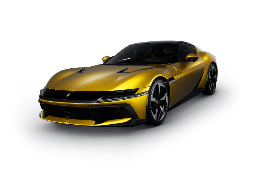 Ferrari 12Cilindri in Giallo Montecarlo