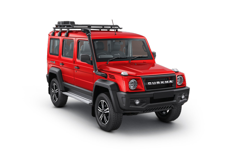 Force Gurkha 5 Door in Red