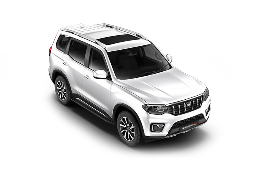 Mahindra Scorpio N in Everest White