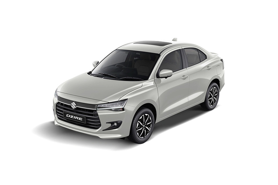 Maruti Dzire in Pearl Arctic White