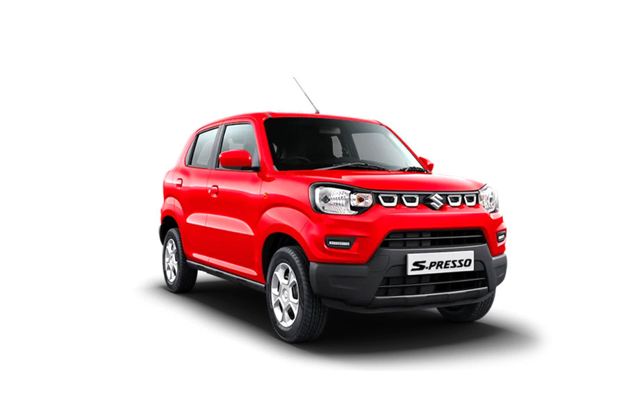 Maruti S-Presso in Solid Fire Red