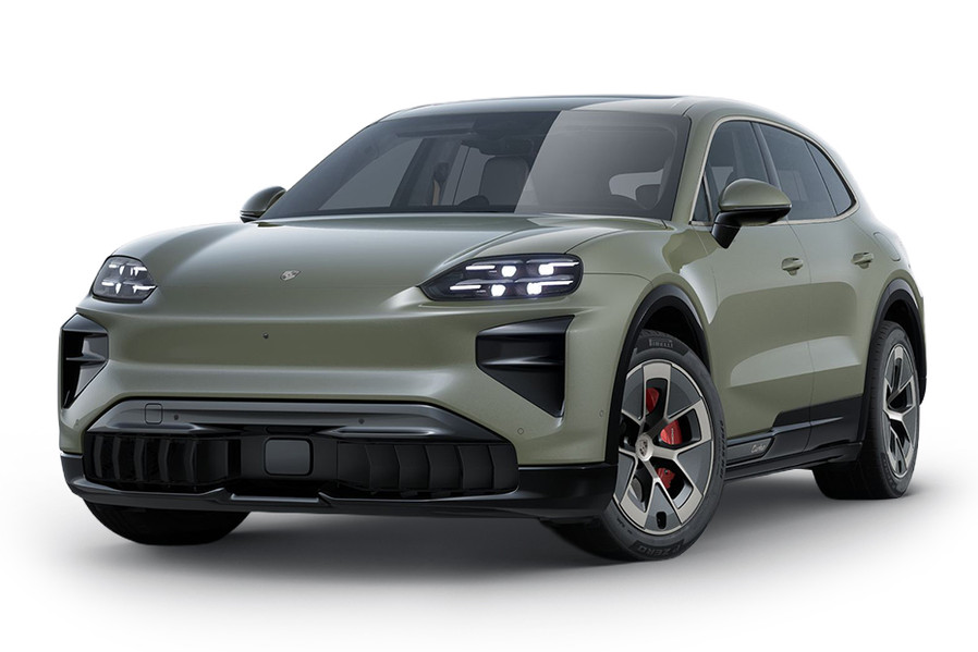 Porsche Cayenne Electric in Monteverde Metallic