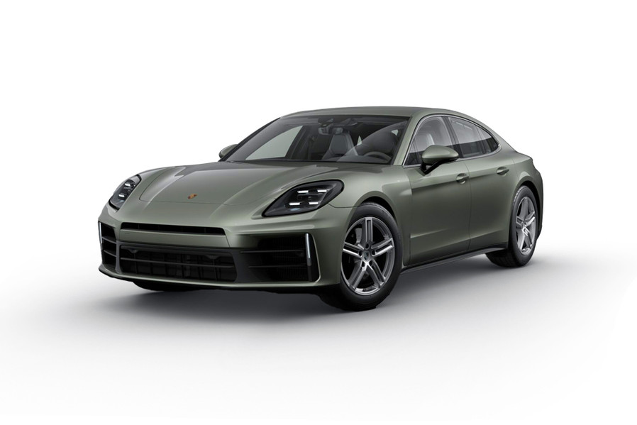 Porsche Panamera in Aventurine Green Metallic
