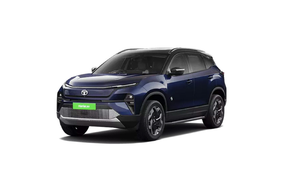 Tata Harrier EV in Nainital Nocturne