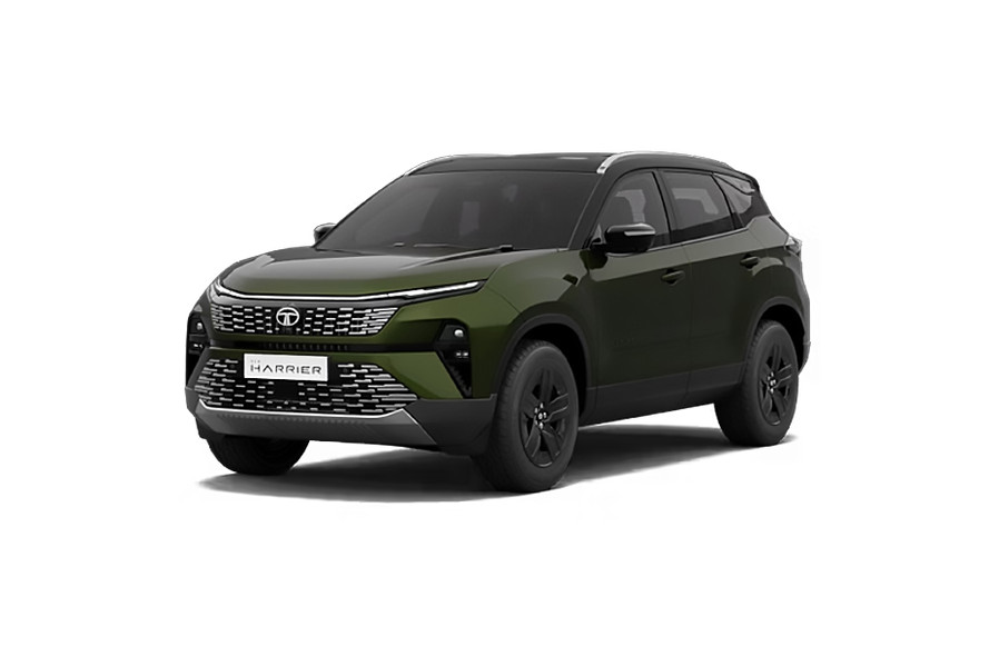 Tata Harrier in Seaweed Green