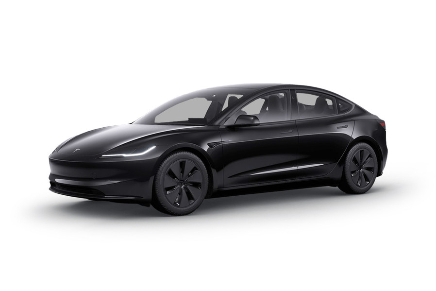 Tesla Model 3 in Diamond Black