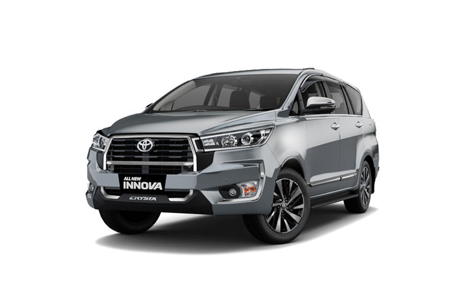 Toyota Innova Crysta in Silver