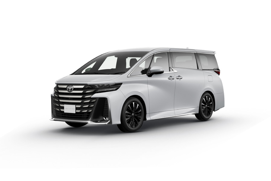 Toyota Vellfire in Platinum White Pearl