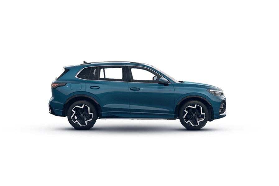 Volkswagen Tiguan R-Line in Nightshade Blue Metallic